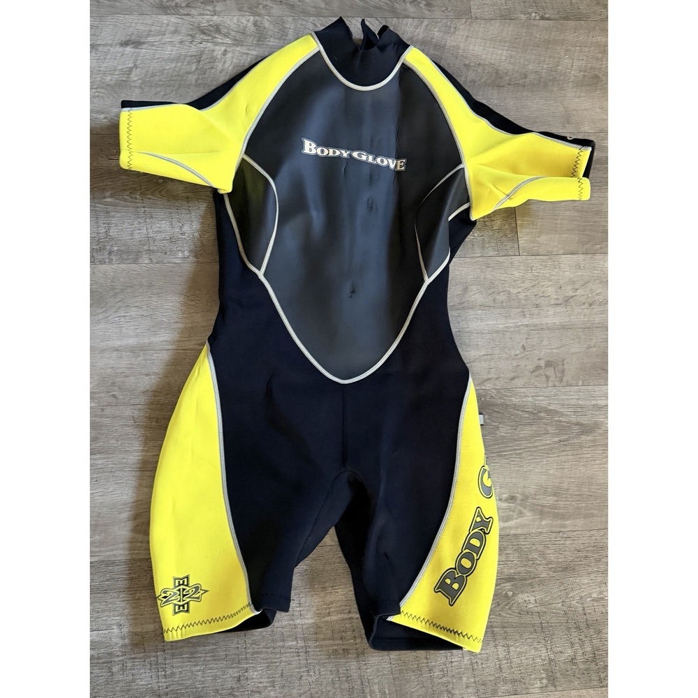 Body‎ Glove WETSUIT Surf Swim Snorkel Jet Ski Black/Yellow Women's 11